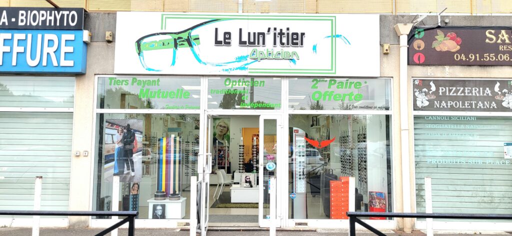 Opticien Le Lun'Itier Marseille la rose 13013 paca