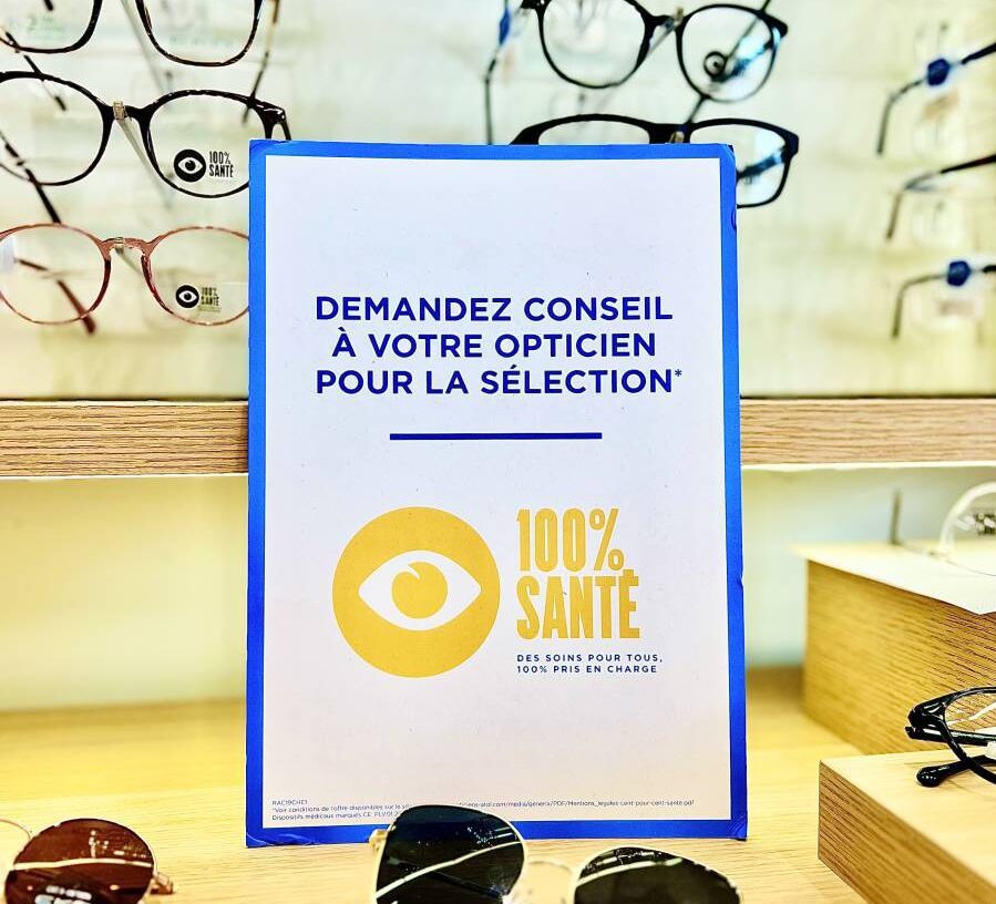 100%sante. Opticien Le Lun'Itier à la Rose 13013 Marseille